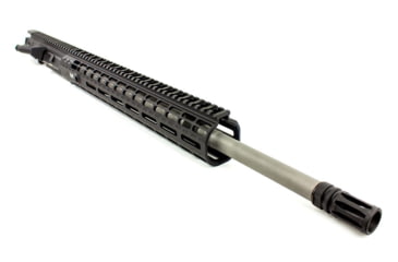 Image of Aero Precision M5E1 Complete Upper Reciever, .308, 20in Rifle Barrel, 1-10 Twist, 5/8x24 Thread, Free-Float Handguard, Stainless Steel, anodized, Black, APAR308554M34