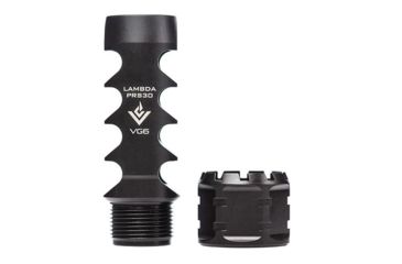 Image of VG6 Precision Lambda PRS30 Muzzle Brake,30 Cal up to .300 Win Mag,Black Nitride Satin, APVG100029AR1