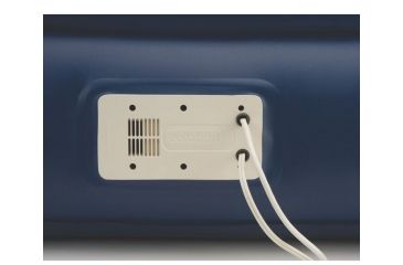 Image of Aerobed Airbed Memory Foam Air Mattress W/ 120V Built in AC Pump, Blue / White, Queen 2000015885