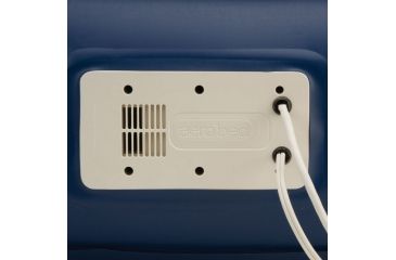 Image of Aerobed Airbed Memory Foam Air Mattress W/ 120V Built in AC Pump, Blue / White, Queen 2000015885