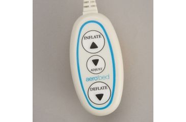 Image of Aerobed Airbed Memory Foam Air Mattress W/ 120V Built in AC Pump, Blue / White, Queen 2000015885