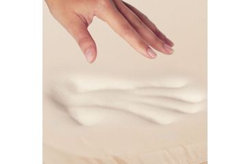 Image of Aerobed Airbed Memory Foam Air Mattress W/ 120V Built in AC Pump, Blue / White, Queen 2000015885