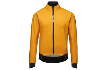 Image of GOREWEAR Mens C5 GORE-TEX INFINIUMTM Thermo Cycling Jacket in Bright Orange Medium Slim fit Windproof BC703DB3, 100640-AW00-L