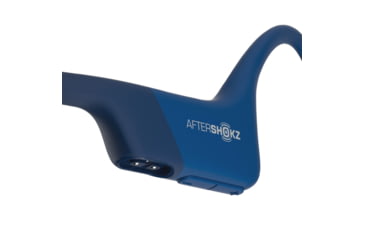 Image of Shokz Aeropex Headphones, Blue Eclipse, Standard, AS800BE