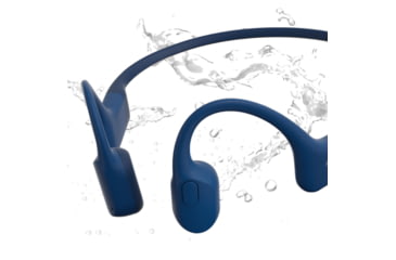 Image of Shokz Aeropex Headphones, Blue Eclipse, Standard, AS800BE