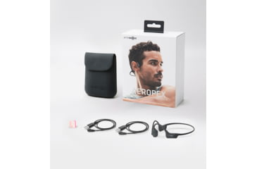 Image of Shokz Aeropex Headphones, Cosmic Black, Mini, AS800CBM