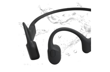 Image of Shokz Aeropex Headphones, Cosmic Black, Standard, AS800CB
