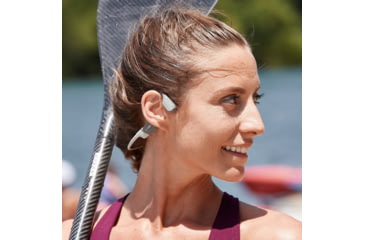 Image of Shokz Aeropex Headphones, Lunar Grey, Standard, AS800LG