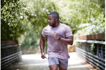 Image of Shokz OpenMove Wireless Bone Conduction Headphones, Evelation Blue, AS660EB