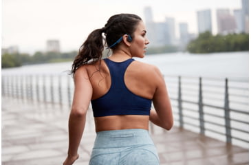 Image of Shokz OpenMove Wireless Bone Conduction Headphones, Evelation Blue, AS660EB