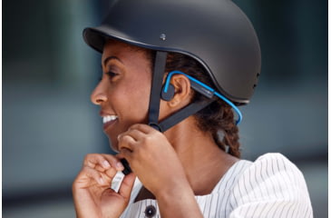 Image of Shokz OpenMove Wireless Bone Conduction Headphones, Evelation Blue, AS660EB