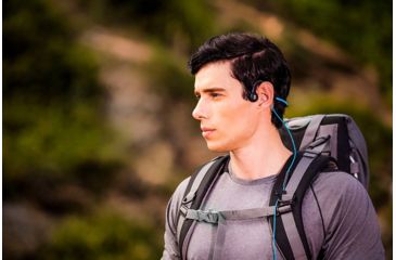 Image of Shokz Sportz Titanium With Mic, 12 Hours, 20Hz-20KHz, Microphone 49dB  3dB, Lava Red, Regular AS451LR