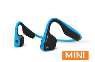 Image of Shokz Titanium Mini, 6 Hours, IP55, 20Hz-20KHz, Ocean Blue, Small, AS600OB-Mini