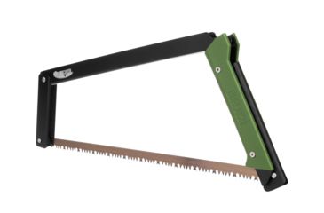 Image of Agawa Canyon BOREAL21, Black Annodized Frame/Forest Green Handle, 21 ALL-PURPOSE BLADE, A2B1C1