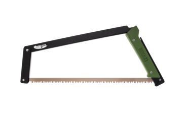 Image of Agawa Canyon BOREAL21, Black Annodized Frame/Forest Green Handle, 21 ALL-PURPOSE BLADE, A2B1C1