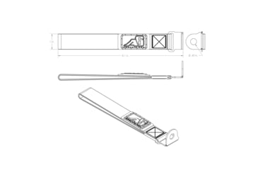 Image of Agency 6 Gen 5 Toyota 4Runner Rear Lift Gate Hatch Pull Assist Strap