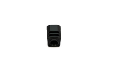 Image of Agency Arms 118 Dual Port Smith &amp; Wesson M&amp;P9 1.0 Barrel Compensators, Black, 118-M1-BLK