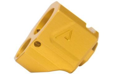 Image of Agency Arms 118 Single Port Smith &amp; Wesson M&amp;P9 M2.0 Barrel Compensators, Gold, 118S-M2-GLD