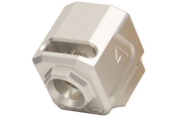 Image of Agency Arms 118 Single Port Smith &amp; Wesson M&amp;P9 M2.0 Barrel Compensators, Gray, 118S-M2-GRY