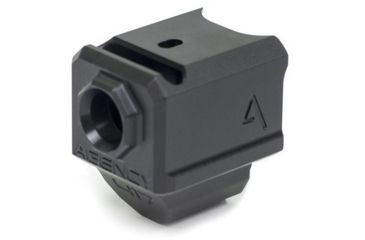 Image of Agency Arms 417 Single Port Gen 5 Barrel Compensators, Black, 417S-G5-BLK