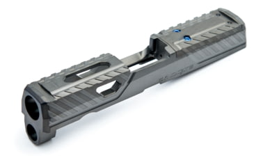 Image of Agency Arms Compact/X-Carry Compatible Syndicate S1 Urban Slide DLC for P320, Black, SYN-P320C/XC-S1U