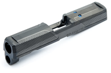 Image of Agency Arms Compact/X-Carry Compatible Syndicate S2 Slide DLC for P320, Black, SYN-P320C/XC-S2