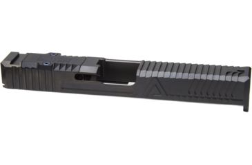 Image of Agency Arms Gavel Stripped Precut Glock 17 Pistol Slide, Gen 3 Compatible, Black, G17G3-G-SL