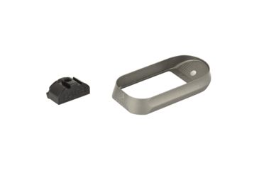 Image of Agency Arms Glock 17 Gen4 Magazine Well for Large Back Straps, Black, AGEMW-G17G4-LBS-B