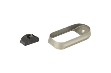 Image of Agency Arms Glock 17 Gen4 Magazine Well for Large Back Straps, Gray, AGEMW-G17G4-LBS-G