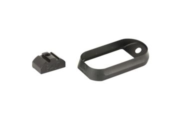 Image of Agency Arms Glock 17 Gen4 Magazine Well for No Back Straps, Black, AGEMW-G17G4-NBS-B