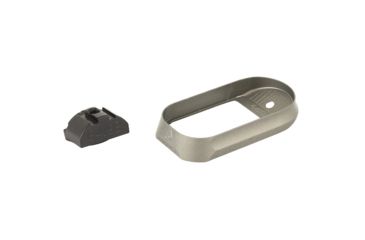 Image of Agency Arms Glock 19 Gen4 Magazine Well for Large Back Straps, Gray, AGEMW-G19G4-LBS-G