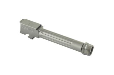 Image of Agency Arms Glock 19 Mid Line Thread/Fluted 9mm Barrel, Nitride Finish, Black Nitride, AGEMLG19TFDLC