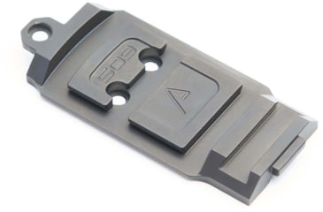 Image of Agency Arms Holosun 509T Standard Dovetail Configuration Agency Optic System AOS Optic Plate for Glock, Black, G-AOS-509T