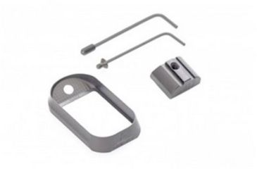 Image of Agency Arms Magwell, Glock 17 Gen4, Medium Back Strap, Gray, MW-G17G4-MBS-G