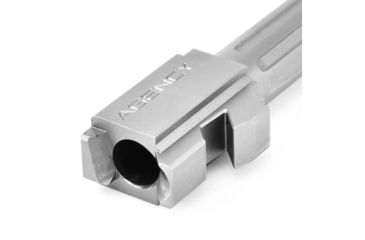 Image of Agency Arms Mid Line Compatible Barrel, Threaded/Fluted, Glock 17, Stainless Steel, MLG17T/FSS