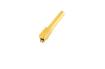 Image of Agency Arms Mid Line Match Grade Drop-In Barrel, Fluted, Glock 19 Gen5, Gold, Titanium Nitride, MLG19G5FTiN