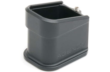 Image of Agency Arms P320 Compatible Magazine Extension, Black, BP-320-BLK-5RD