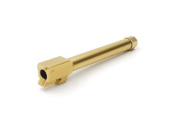 Image of Agency Arms Standard Line Match Grade Drop-In Barrel, Threaded, Glock 34, Gold, Titanium Nitride SLG34TTiN