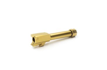 Image of Agency Arms Standard Line Match Grade Drop-In Barrel, Threaded, Glock 43, Gold, Titanium Nitride SLG43TTiN
