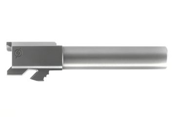 Image of Agency Arms Syndicate Drop-In Match Grade Barrel, Glock 17 Gen1-4, 1-10 Twist, Stainless Steel, Silver SYN17NTSS