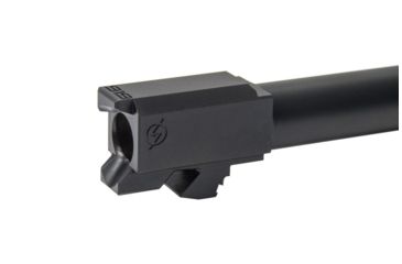 Image of Agency Arms Syndicate Drop-In Match Grade Barrel, Glock 19 Gen1-4, 1-10 Twist, DLC, Black, SYN19NTDLC