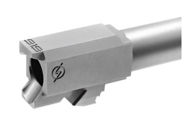Image of Agency Arms Syndicate Drop-In Match Grade Barrel, Glock 19 Gen1-4, 1-10 Twist, Stainless Steel, Silver, SYN19NTSS