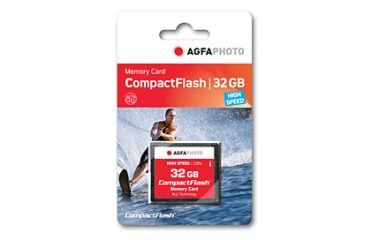 Image of AGFAPhoto Compact Flash Card CF 32GB AP32GBCF250X