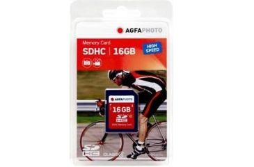 Image of AGFAPhoto SDHC Memory Card 16GB Class 4 AP16GIGSDHCCL4