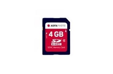Image of AGFAPhoto SDHC Memory Card 4GB Class 4 AP4GIGSDHCCL4