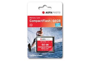 Image of AGFAPhoto Compact Flash Card 64GB - AP64GBCF250X