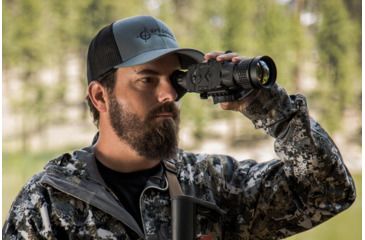 Image of AGM Global Vision Asp Medium Range 3.45x50mm Thermal Imaging Monocular, 336x256 60 Hz Resolution, Black 3093451006AS51