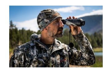 Image of AGM Global Vision Asp Medium Range 2.4x35mm Thermal Imaging Monocular, 384x288 50 Hz Resolution, Black, 3093451006AS31