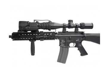 Image of AGM Global Vision Comanche-40 AP Advanced Performance Night Vision Clip-On System, Photonis FOM1600-2000, Gen 2 Plus, P43 Green Phosphor, Black, 7.4 4.1 3.5, 16CO4122463111