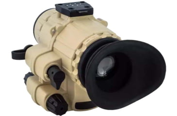 Image of AGM Global Vision F14-3APW Fusion Night Vision and Thermal Monocular, 640x512, 50 Hz, Mil-Spec Elbit or L3 Gen 3 FOM 2000 Plus, P45-White Phosphor IIT, Sand, 7152522121012F14